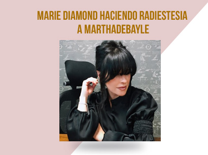 Marie Diamond y Martha Debayle